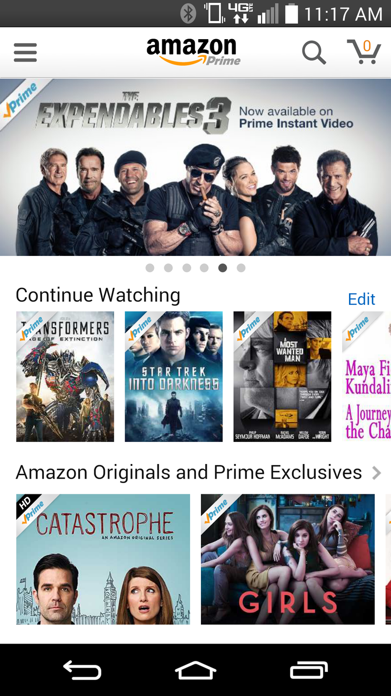 Illustration for article titled Amazon Instant Video on Android is total garbage, for no good reason